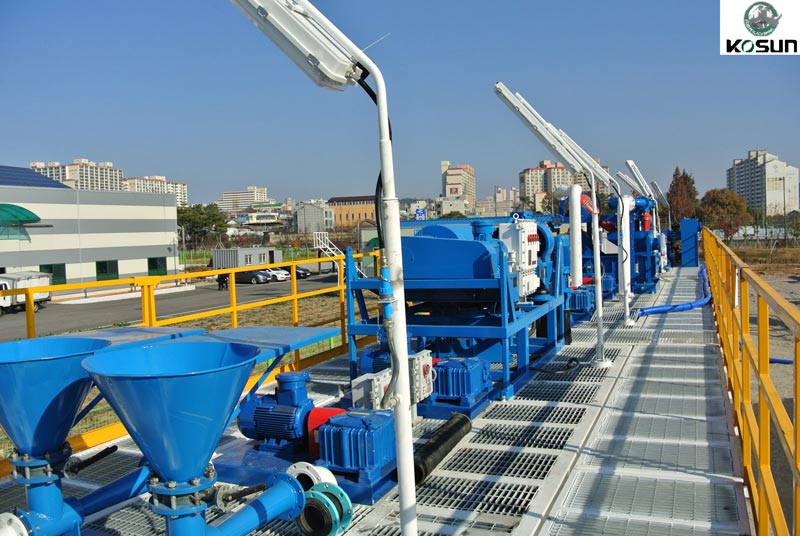 韩国水井钻机泥浆固控系统